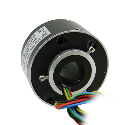 Precious metal: gold-gold China manufacturer small coaxial slip ring through hole the swivel joint packaging equipment slip ring
