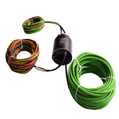 Gold-gold 38mm through bored slip ring