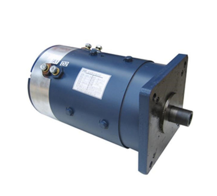 Totally Enclosed 7KW 72V Carbon Brush DC Motor Driver Motion