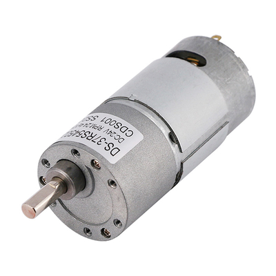 Drip-proof 37mm DC Motor 12V 24V 555 Brushed Motor High Torque For Valve