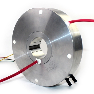 Yading Industrial Conductive Electrical Flat Pancake Slip Ring Pancake Swivel Power Collector Current Wire RTD Rotary Joint Customized Slip Ring