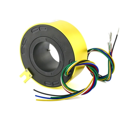 Lead free slip ring, hole 38.1mm, 18xsignal, long life slip ring porcelain hollow bored set