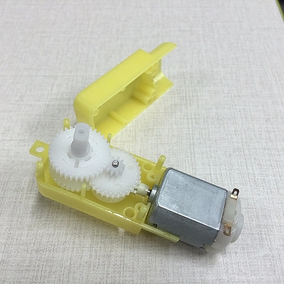 Custom Plastic Digital Electronics Gearbox DC Motor 3V/6V/12 V Gearbox For Toy According To Customers Parameter